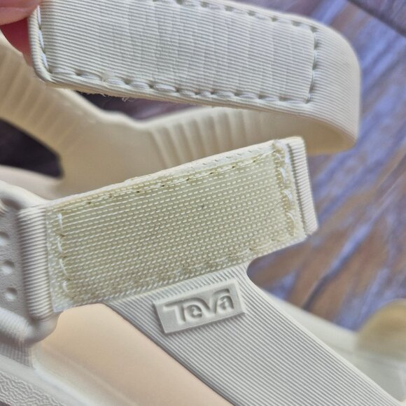 Teva Hurricane Drift Water Sport Sandals Lightweight Hook/Loop Yellow - Picture 10 of 10